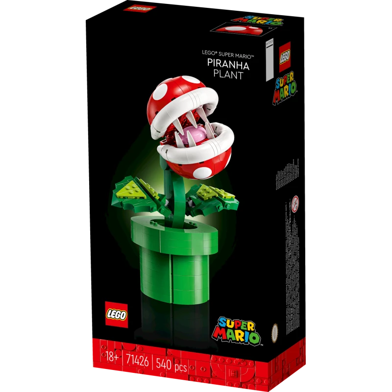 Конструктор LEGO Super Mario Piranha Plant 71426, 18+ лет, 540 деталей