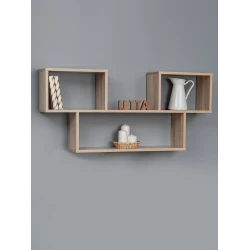 Полка Letta, бежевая, ЛДСП, 109х20х52 см Полка Letta, бежевая, ЛДСП, 109х20х52 см