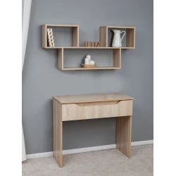 Полка Letta, бежевая, ЛДСП, 109х20х52 см Полка Letta, бежевая, ЛДСП, 109х20х52 см