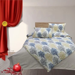 Комплект постельного белья Narlı 001101, пододеяльник 200x220 см, простыня 220x240 см, наволочка 50х70 см (2 шт), двуспальный, разноцветный