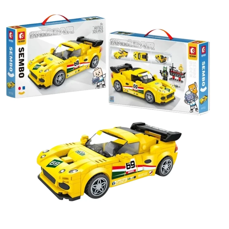 Конструктор Sembo, желтый, 5+