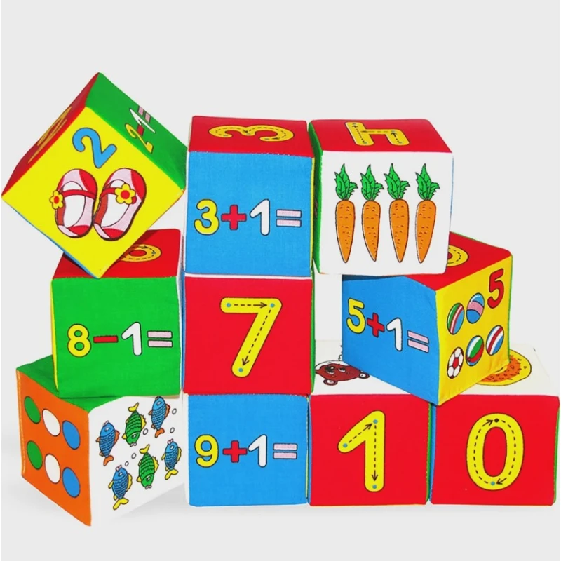 Развивающий набор Кубики: Умная математика, 3+ лет Развивающий набор Кубики: Умная математика, 3+ лет