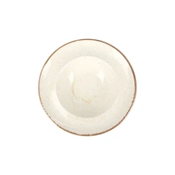 Тарелка глубокая Porland Seasons, фарфор, бежевая, 26 см