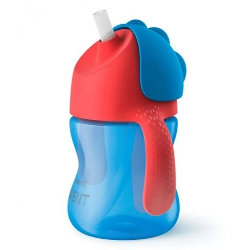 Uşaq üçün borucuqlu su qabı-fincan Philips Avent , 200 ml, 9 ay+, göy Uşaq üçün borucuqlu su qabı-fincan Philips Avent , 200 ml, 9 ay+, göy