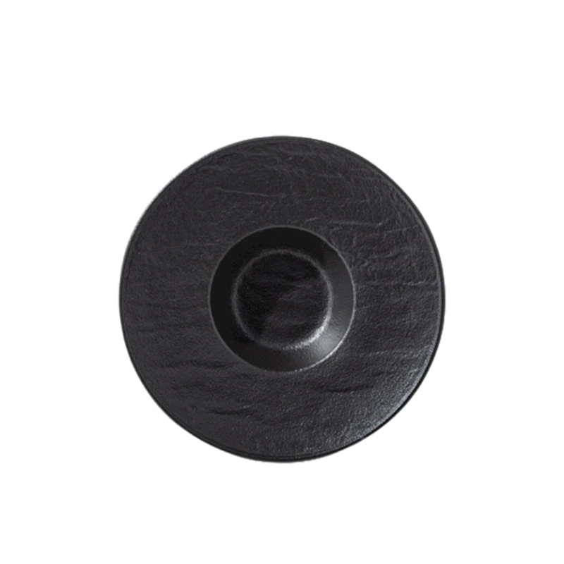 Тарелка глубокая Wilmax SlateStone WL‑661115/A, круглая, 3 шт, 24 см, 200 мл, фарфор, черная Тарелка глубокая Wilmax SlateStone WL‑661115/A, круглая, 3 шт, 24 см, 200 мл, фарфор, черная