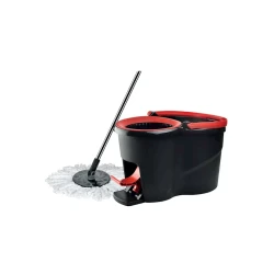 Набор для уборки Proff Plastik Starex, микрофибра, красный/черный