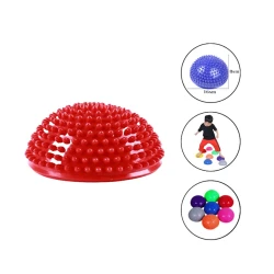 Полукруглый массажный мяч Gymnic 02125059, красный, 16 см