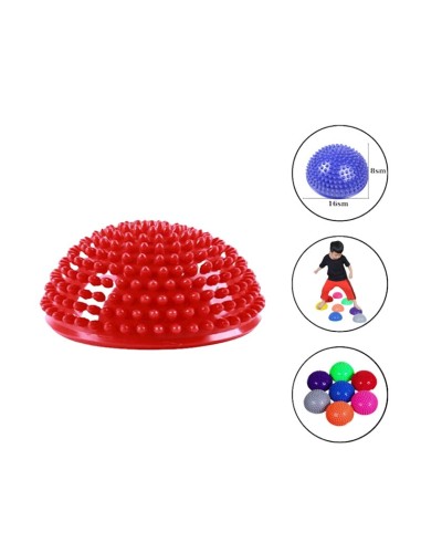 Yarıyumru masaj topu Gymnic 02125059, qırmızı, 16 sm