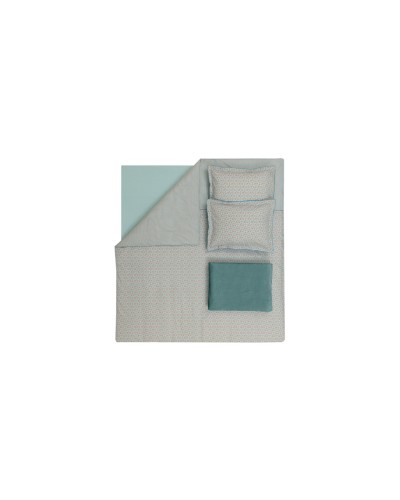 Yataq dəsti Yataş Abby, birnəfərlik, yorğan 160x220 sm, yorğan üzü 160x220 sm, mələfə 180х240 sm, yastıq üzü 50x70 sm, poliester/pambıq, Adaçayı