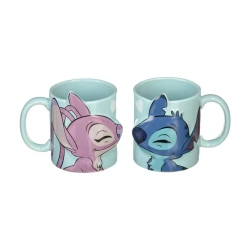 Набор чашек Stitch Mrg_019, керамика, 2 шт Набор чашек Stitch Mrg_019, керамика, 2 шт