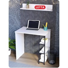 Yazı masası Marina 3563_LetSpringCStolSBWh, LDSP-Loft, 75x50x75 sm, ağ