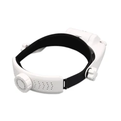 Налобная лупа с подсветкой 81000-sc, белая Налобная лупа с подсветкой 81000-sc, белая