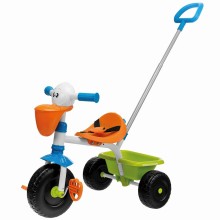 Üçtəkərli velosiped Chicco Pelikan Trike, təkərlərin materialı: plastik; metal, 18 aydan