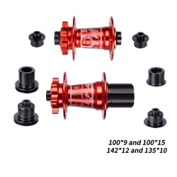 Комплект втулок ZTTO DR190 VP-73, красный