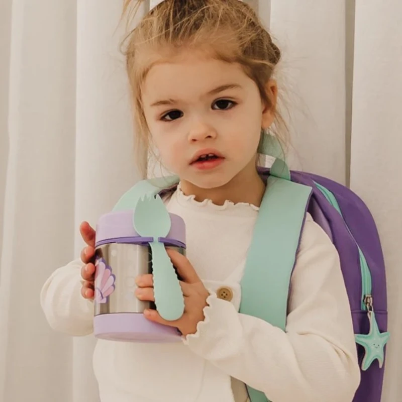 Пищевой термос Skip Hop Морская ракушка, нержавеющая сталь, разноцветный, 325 мл Пищевой термос Skip Hop Морская ракушка, нержавеющая сталь, разноцветный, 325 мл