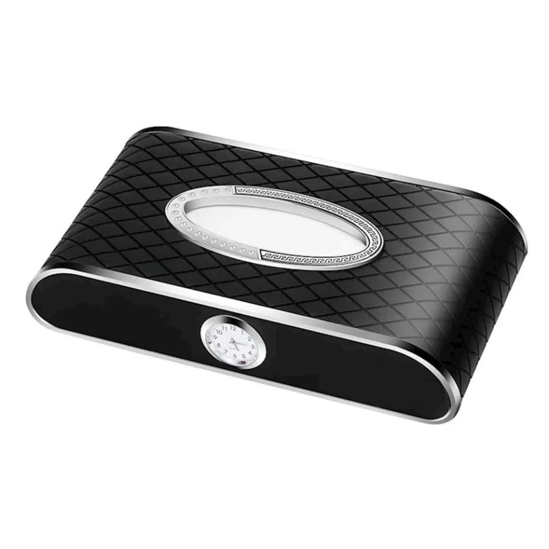 Органайзер для салфеток с часами Органайзер для салфеток с часами