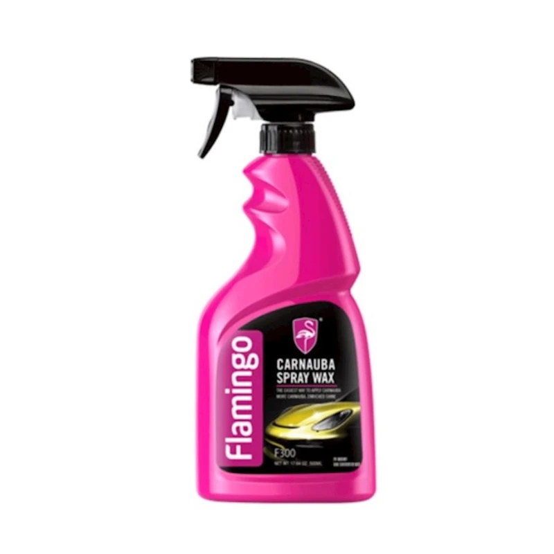 Воск для кузова автомобиля Flamingo F300 Carnauba Spray, 500 мл Воск для кузова автомобиля Flamingo F300 Carnauba Spray, 500 мл