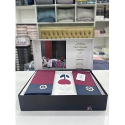 Yataq dəsti First Home SHA-00001293, yorğan üzü 160х200 sm, yastıq üzü 50х70 sm, ikinəfərlik, satin