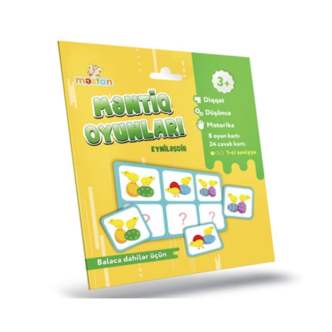 Kitab Məntiq oyunları. Eyniləşdir Kitab Məntiq oyunları. Eyniləşdir