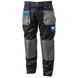 Брюки мужские Högert 28431173, синий, полиэстер/хлопок, размер S