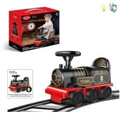 Игрушечный поезд Toys Baku M5524, черный, 3+ лет Игрушечный поезд Toys Baku M5524, черный, 3+ лет