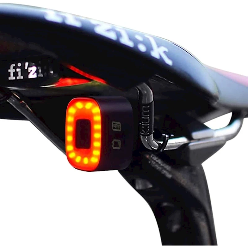 Велосипедный фонарь задний Wr35, Led, алюминий, черный