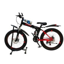 Velosiped Velocruz Velo_rd26, qırmızı/qara, ölçü 26