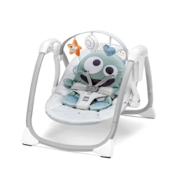 Детское кресло, качели, белое V3523