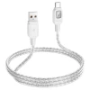 Kabel USB Hoco U124 Stone Type-C 1.2 m, boz