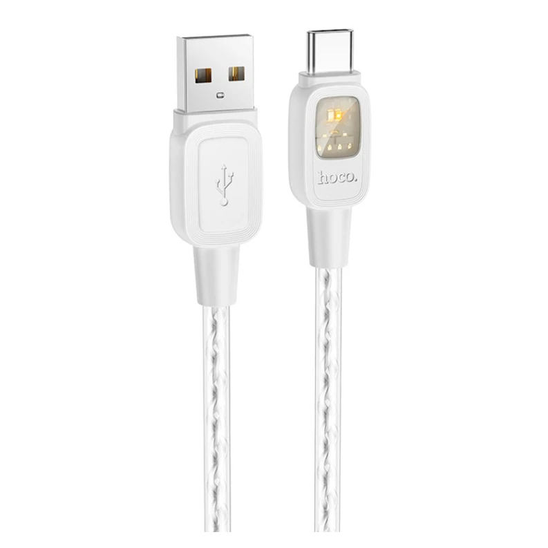 Kabel USB Hoco U124 Stone Type-C 1.2 m, boz