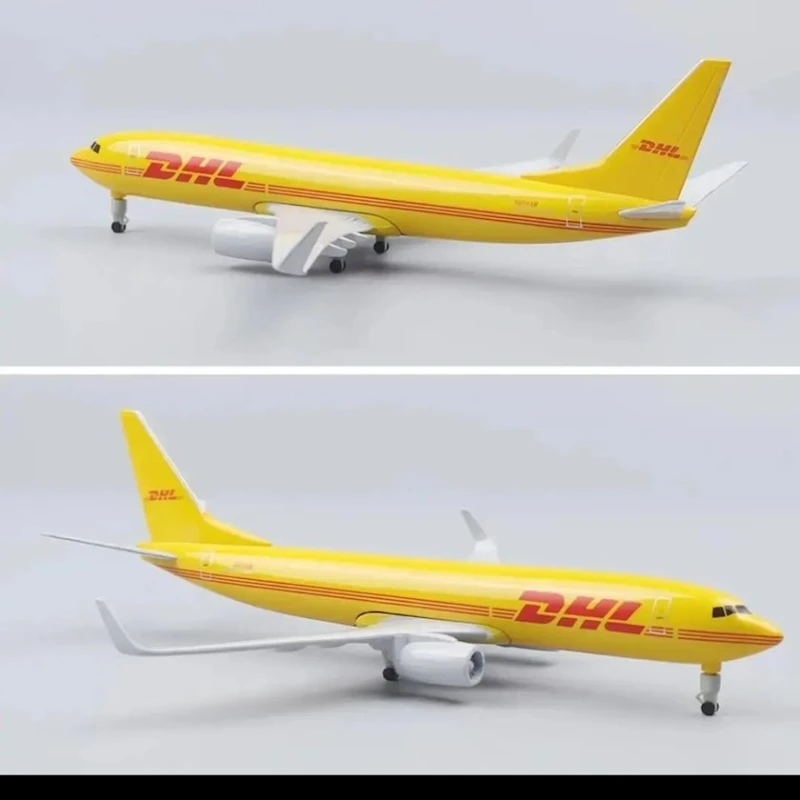 Kolleksiya heykəlciyi DHL B737, 19x17x8 sm