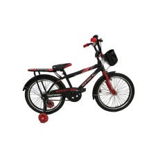 Uşaq velosipedi 1030, 4-6 yaş (qara/qırmızı)