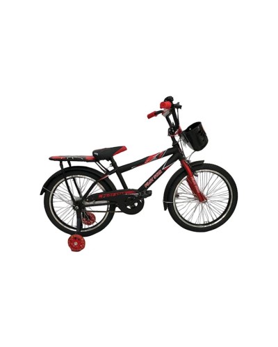Uşaq velosipedi 1030, 4-6 yaş (qara/qırmızı)
