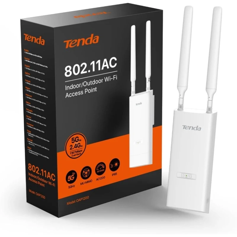 Wi-Fi router Tenda OAP1200 White