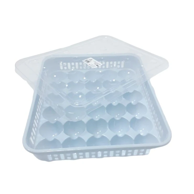 Контейнер Bee Home AK681, 30 шт, прозрачный/голубой Контейнер Bee Home AK681, 30 шт, прозрачный/голубой