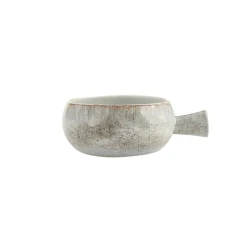 Салатница Porland Stoneware Iris, керамика, серая, 14 см