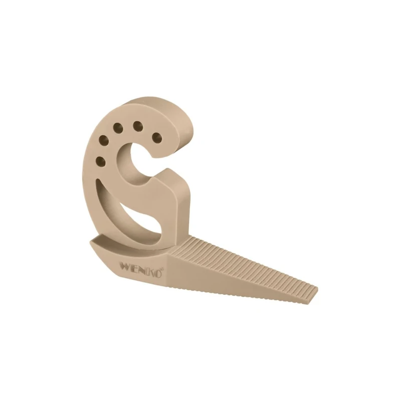 Стоппер для дверей и окон Wenko полипропилен, 11.8x2.5x7.7 см, бежевый Стоппер для дверей и окон Wenko полипропилен, 11.8x2.5x7.7 см, бежевый