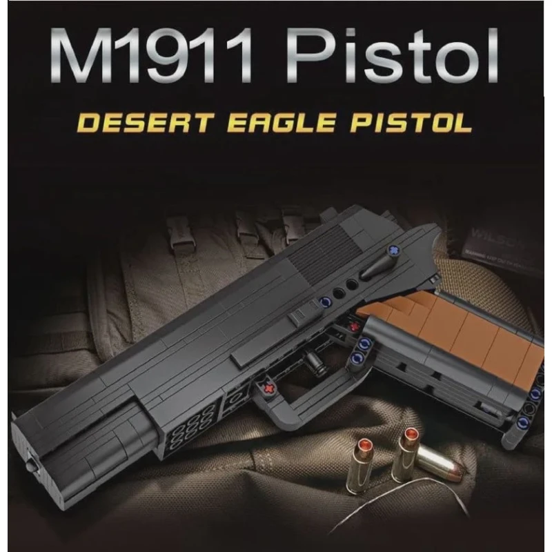 Konstruktor Chaobao Desert Eagle М1911, 6+ yaş, 382 element