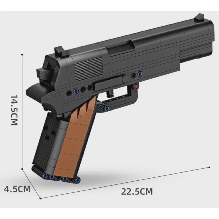 Konstruktor Chaobao Desert Eagle М1911, 6+ yaş, 382 element