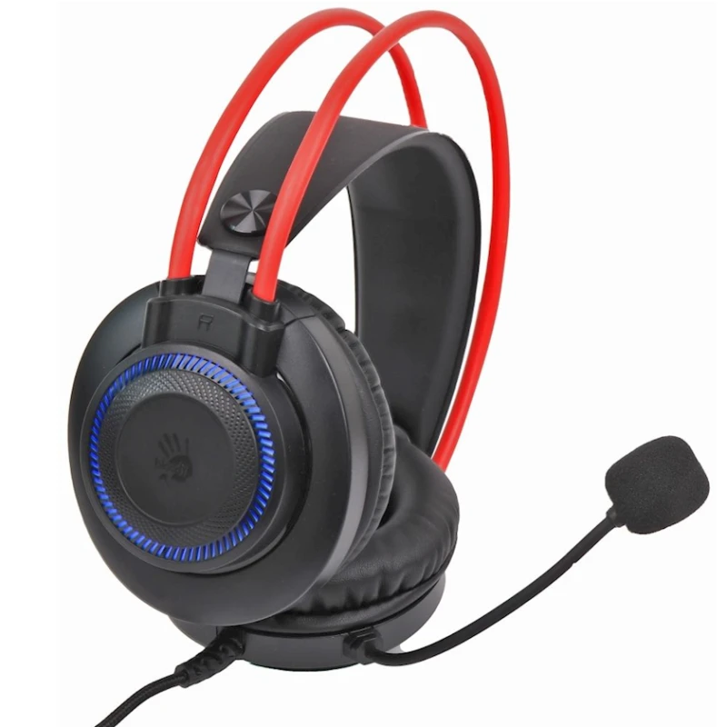 Наушники-гарнитура A4Tech Bloody G200S Black/Red