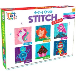 Набор для вышивания R65-4391A, для детей, 8+ лет Набор для вышивания R65-4391A, для детей, 8+ лет