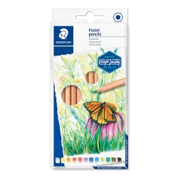 Набор цветных карандашей Staedtler Pastel Color, 12 цветов