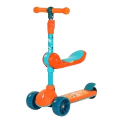 Uşaqlar üçün samokat smr821, narıncı/mavi