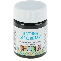 Патина масляная Decola, черный, 50 мл