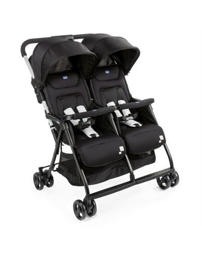 Uşaq arabası Chicco Ohlalà twin, qara