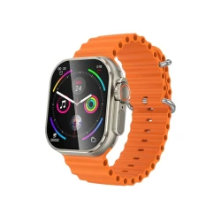 Умные часы Hoco Y23 Ultra, с функцией звонка, оранжевые