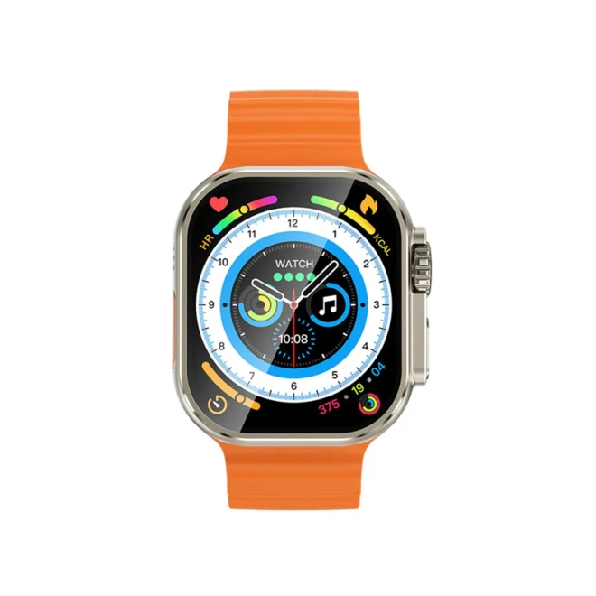 Умные часы Hoco Y23 Ultra, с функцией звонка, оранжевые