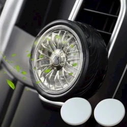 Hava təravətləndiricisi avtomobil üçün Okean/Qızılgül, deflektor üzərinə