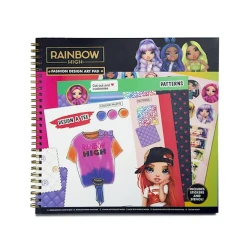 Раскраска RMS Rainbow High Fashion Design Art Pad Set Раскраска RMS Rainbow High Fashion Design Art Pad Set