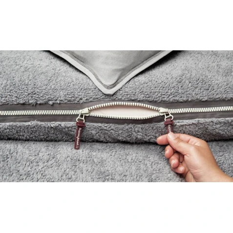 Комплект постельного белья Yataş CoverMe Quadro, покрывало 160x220 см, простыня 100х200 см, наволочка 50х70 см, односпальный, хлопок/полиэстер, серый